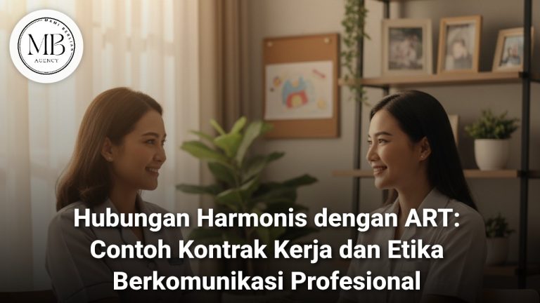 Membangun Hubungan Harmonis dengan ART melalui Kontrak Kerja