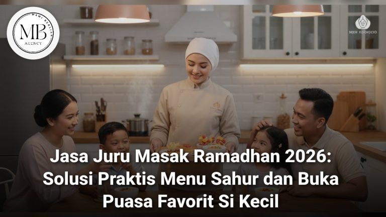 Juru masak profesional Mami Berlian sedang menyiapkan menu Ramadhan 2026