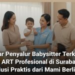 Penyalur Babysitter Surabaya Mami Berlian Agency melayani pengasuh anak dan ART profesional