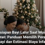 Perawat bayi profesional Mami Berlian merawat bayi saat musim liburan