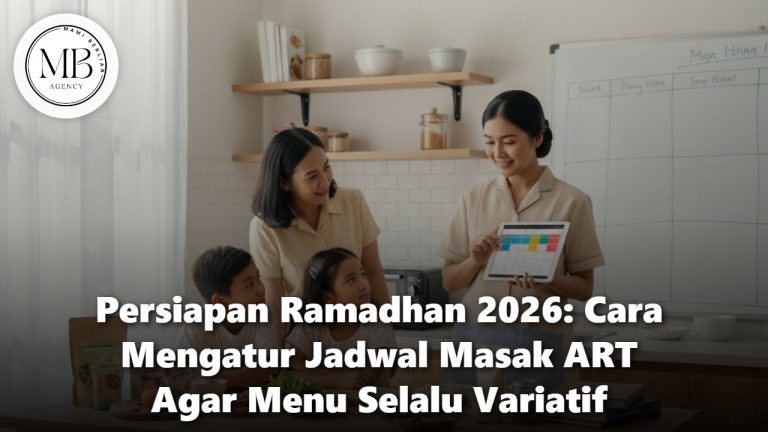 Ilustrasi Jadwal Masak ART Ramadhan 2026 profesional
