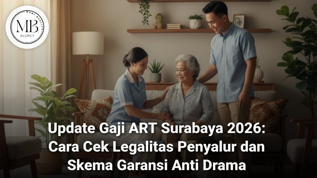 Ilustrasi standar Gaji ART Surabaya 2026 dan penyalur terpercaya