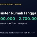 Lowongan Dicari Asisten Rumah Tangga di KABUPATEN PASURUAN, JAWA TIMUR melalui BantuRumah