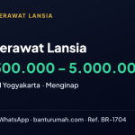 Lowongan Dicari Perawat Lansia di KOTA YOGYAKARTA, DI YOGYAKARTA melalui BantuRumah
